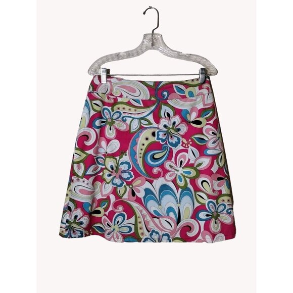 Lula Kate Skirt 8 Mini Paisley Festival Party - Picture 1 of 14